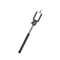 Simple Black Plastic Phone Selfie Stick - Image 3